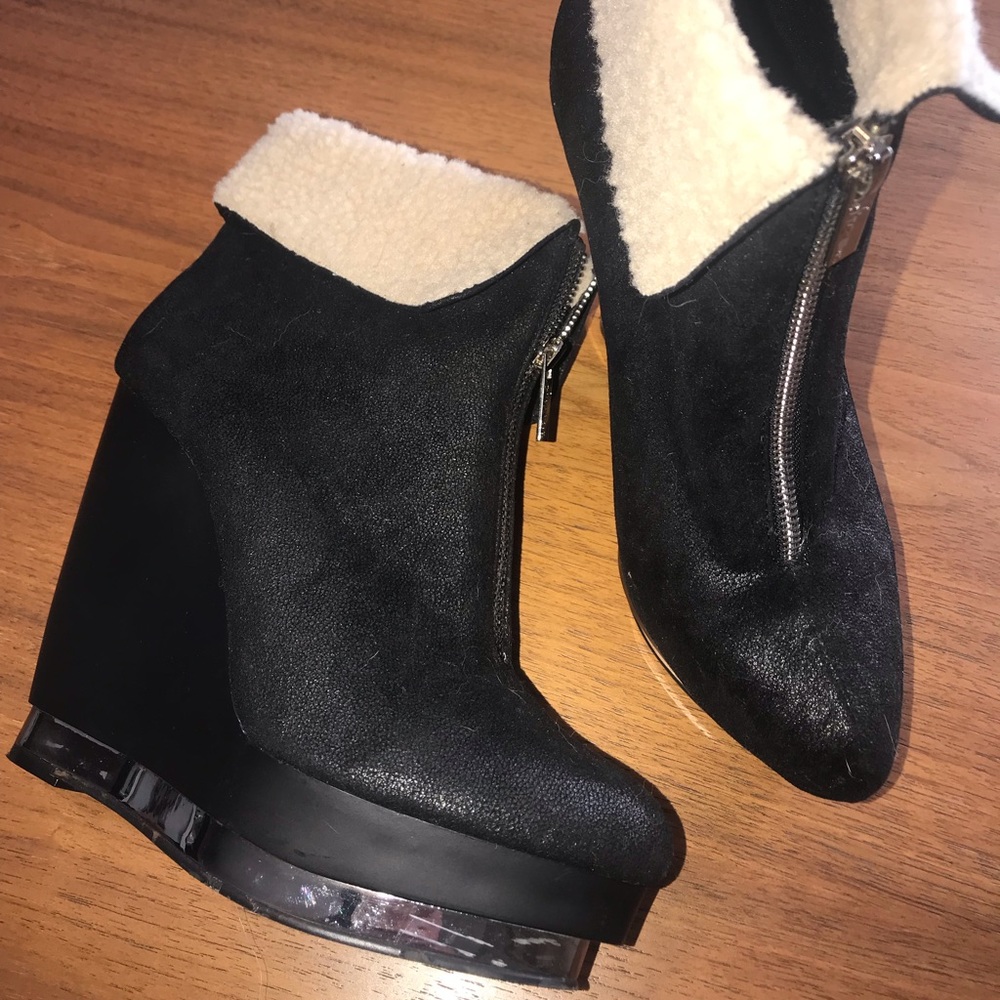 Platform Bootie Faux leather - Diva